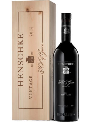 Вино Henschke, Hill of Grace, wooden box 2016, 0.75 л
