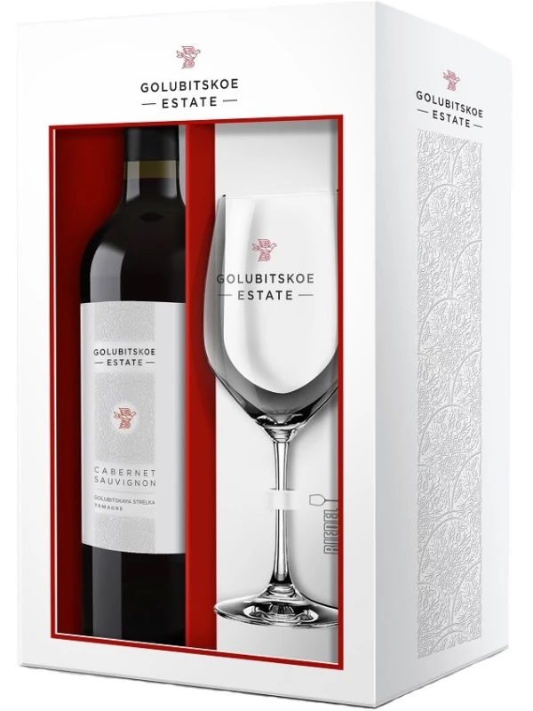 Golubitskoe Estate, Cabernet Sauvignon, gift box with Riedel glass