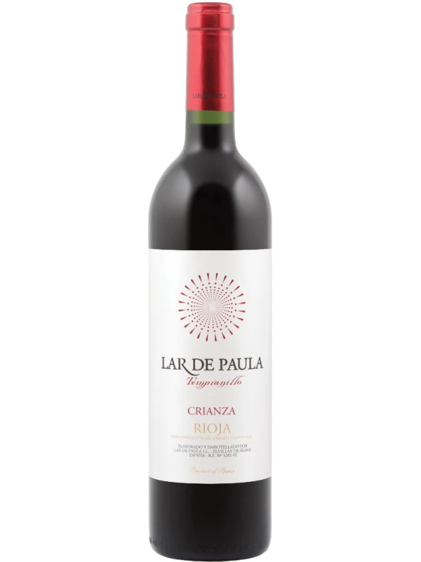 Lar de Paula, Tempranillo Crianza, Rioja DOC