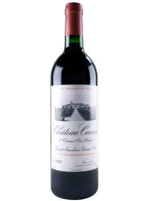 Вино Chateau Canon, Saint-Emilion AOC 1er Grand Cru Classe B 1990, 0.75 л