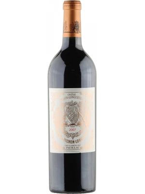 Вино Chateau Pichon Longueville Baron, Pauillac AOC 2-eme Grand Cru Classe 2007, 0.75 л