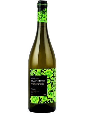 Вино Ведерниковъ, Губернаторское Рислинг 2014, 0.75 л