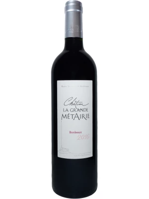 Вино Chateau La Grande Metairie, Bordeaux AOC 2016, 0.75 л