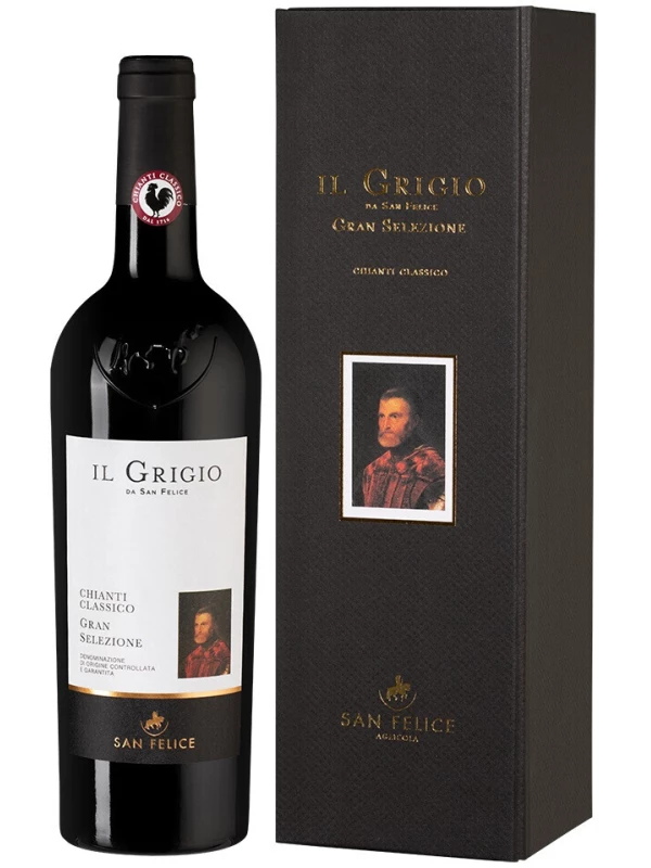 Agricola San Felice, Il Grigio Gran Selezione, Chianti Classico DOCG, gift box