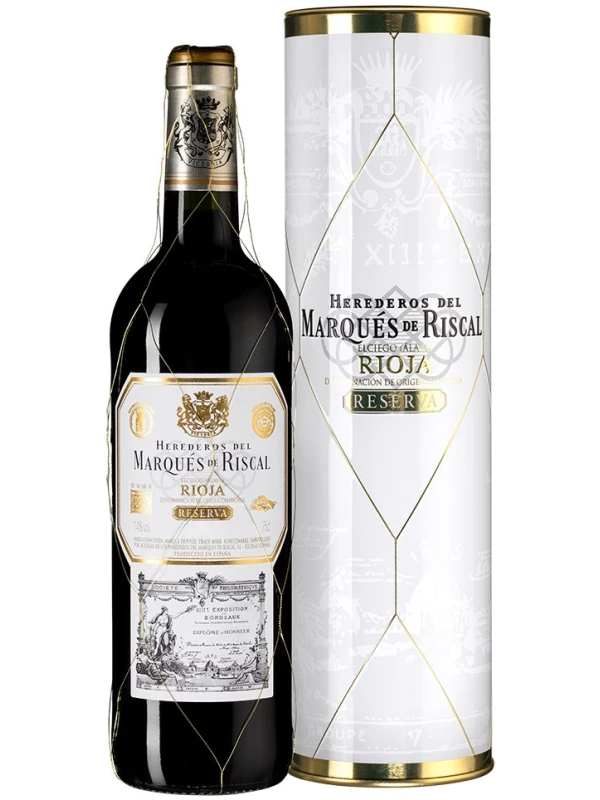 Herederos del Marques de Riscal Reserva, Rioja DOC gift box
