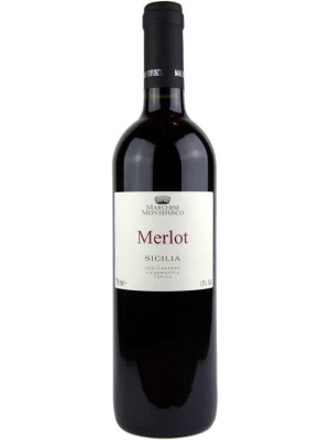 Вино Marchese Montefusco Merlot, Sicilia IGT 2019, 0.75 л