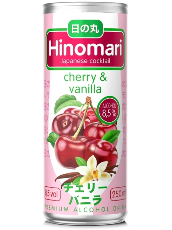 Hinomari Cherry & Vanilla, in can