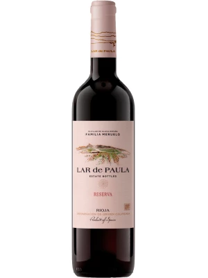 Вино Lar de Paula, Tempranillo Reserva, Rioja DOC 2014, 0.75 л