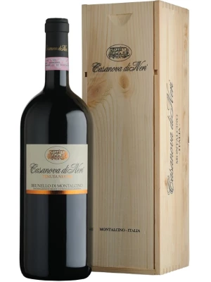 Вино Casanova di Neri, Brunello di Montalcino Tenuta Nuova DOCG, wooden box 2008, 1.5 л