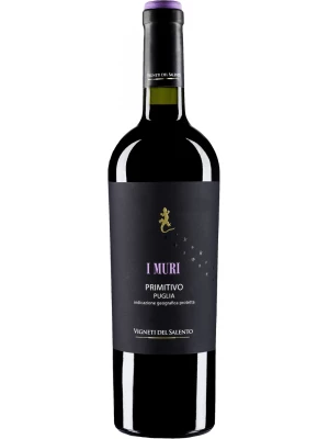 Вино Vigneti del Salento, I Muri Primitivo, Puglia IGP 0.75 л