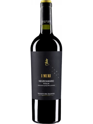 Вино Vigneti del Salento, I Muri Negroamaro, Puglia IGP 0.75 л