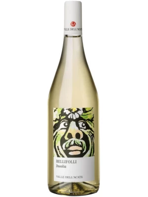 Вино Valle dell'Acate, Bellifolli Insolia, Sicilia DOC 2017, 0.75 л