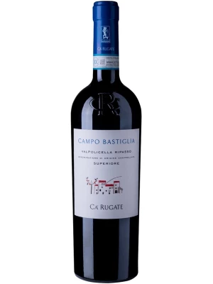 Вино Ca'Rugate, Campo Bastiliglia Valpolicella Ripasso Superiore DOC 2018, 0.75 л
