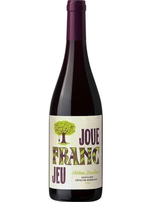Вино Chateau Brandeau, Joue Franc Jeu, Castillon Cotes de Bordeaux AOC 2020, 0.75 л