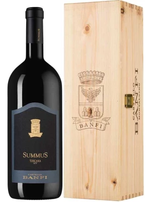 Вино Banfi, SummuS, Toscana IGT, wooden box 2018, 1.5 л