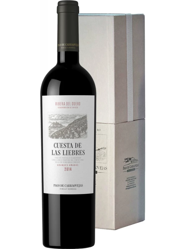 Pago de Carraovejas, Cuesta de Las Liebres, Ribera del Duero DO, gift box