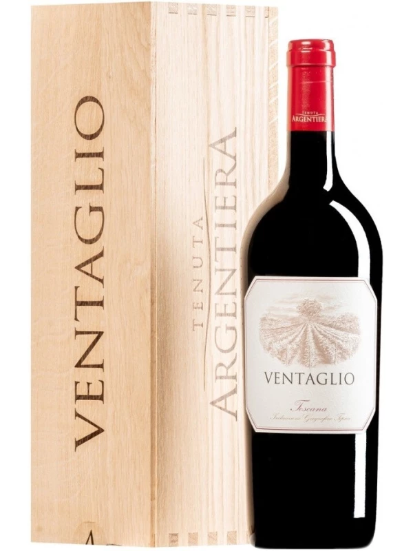 Argentiera, Ventaglio, Toscana IGT, wooden box