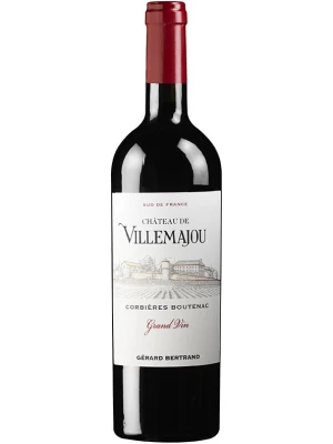 Вино Gerard Bertrand, Chateau de Villemajou Rouge, Corbieres Boutenac AOP 2019, 0.75 л