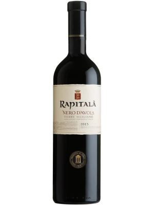Вино Rapitala Nero d'Avola, Sicilia IGT 2015, 0.75 л