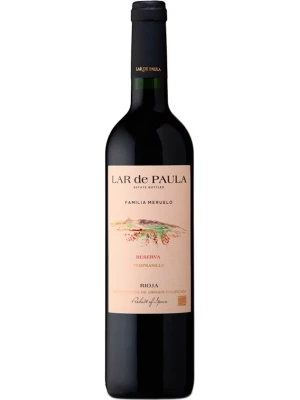 Вино Lar de Paula, Tempranillo Reserva, Rioja DOC 2016, 0.75 л