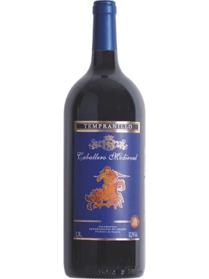 Вино Caballero Medieval Tempranillo, Valdepenas DO 1.5 л