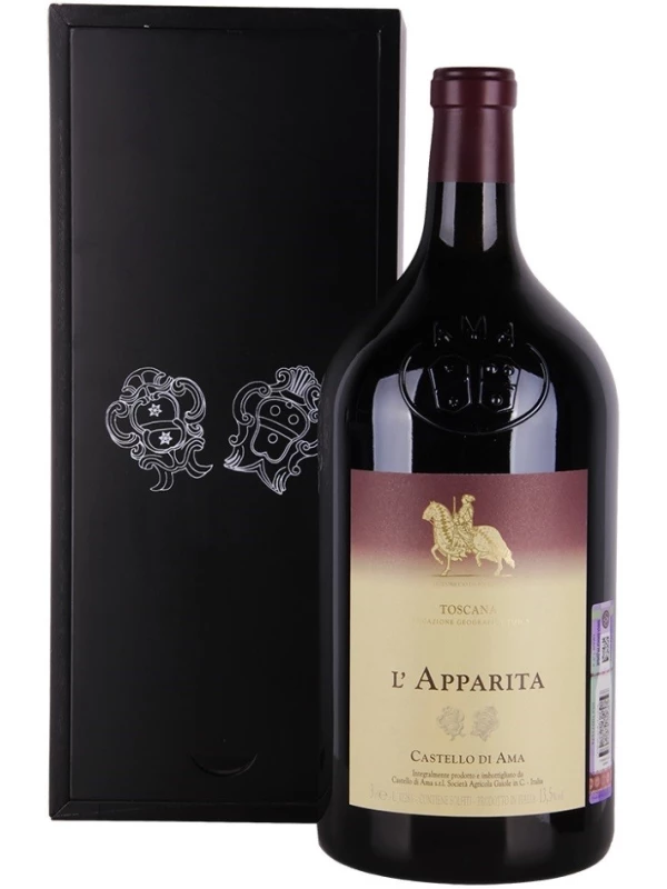 Merlot IGT l'Apparita, gift box