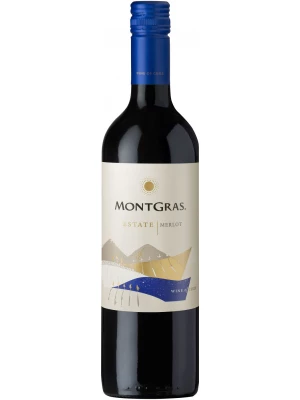 Вино MontGras, Estate Merlot 2016, 0.75 л