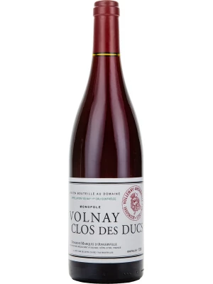 Вино Domaine Marquis d'Angerville, Volnay 1-er Cru Clos des Ducs AOC 2022, 0.75 л