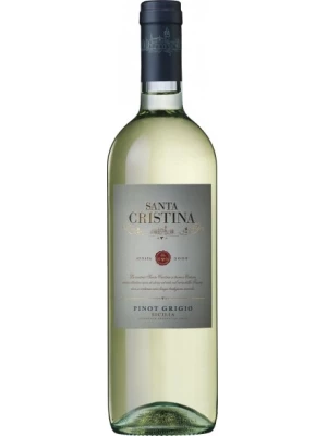 Вино Santa Cristina, Pinot Grigio, Sicilia IGT 2011, 0.75 л
