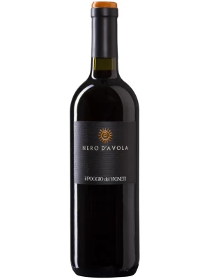 Вино Il Poggio dei Vigneti Nero d'Avola, Sicilia DOC 0.75 л
