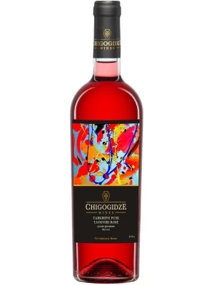 Вино Chigogidze Wines, Tavkveri Rose 0.75 л