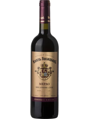 Вино Князь Голицынъ Мерло 0.75 л