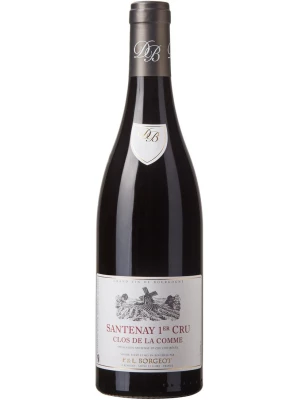 Вино P. & L. Borgeot, Santenay 1er Cru Clos de la Comme AOC 2021, 0.75 л