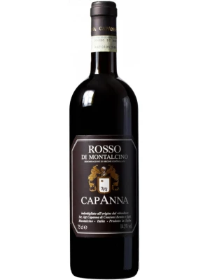 Вино Capanna, Rosso di Montalcino, Tuscany DOC 2013, 0.75 л