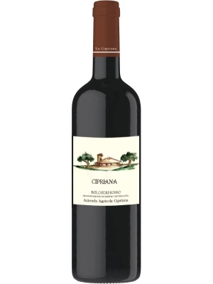 Вино Cipriana, Bolgheri Rosso DOC 2017, 0.75 л