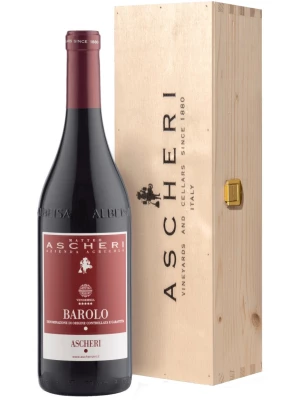 Вино Matteo Ascheri, Barolo Ascheri DOCG, wooden box 2019, 0.75 л