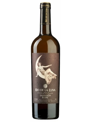 Вино Rio de la Luna Sauvignon Blanc, Valdepenas DO 2021, 0.75 л
