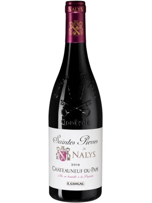 Вино Saintes Pierres de Nalys Rouge, Chateauneuf-du-Pape AOC 2017, 0.75 л