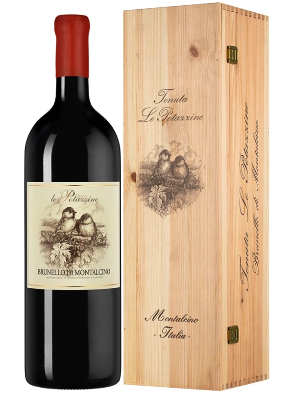 Le Potazzine, Brunello di Montalcino DOCG, wooden box