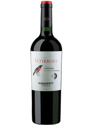 Вино Bisquertt, Petirrojo Reserva, Carmenere, Colchagua Valley DO 2014, 0.75 л