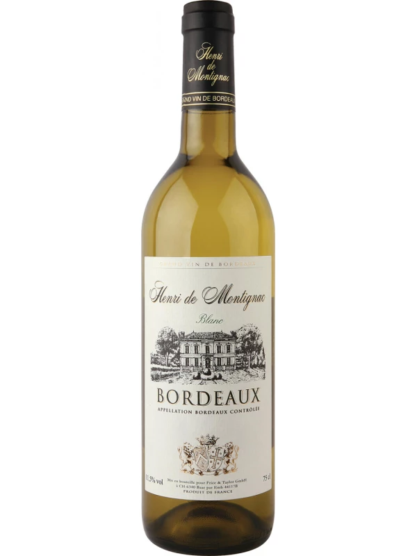 Henri de Montignac Blanc, Bordeaux AOC