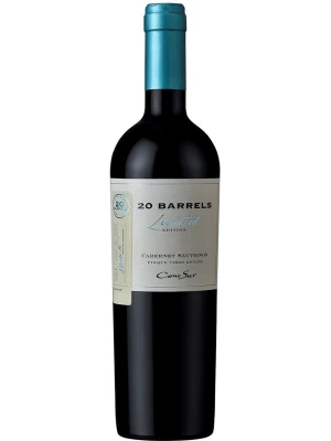 Вино Cono Sur, 20 Barrels Cabernet Sauvignon, Limited Edition, Colchagua Valley DO 2014, 0.75 л