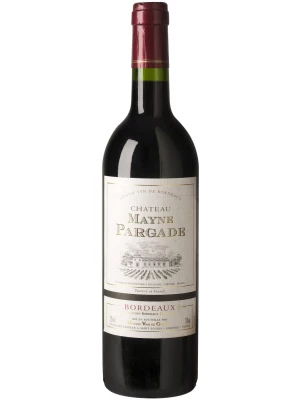 Вино Chateau Mayne Pargade Rouge, Bordeaux AOC 2013, 0.75 л