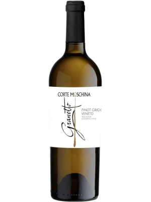 Вино Corte Moschina, Granetto Pinot Grigio, Veneto IGT 2017, 0.75 л