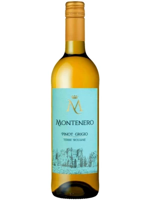 Вино Montenero Pinot Grigio, Terre Siciliane IGT 2022, 0.75 л