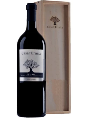 Вино Casa de la Ermita, Tinto Crianza, Jumilla DO, wooden box 3 л