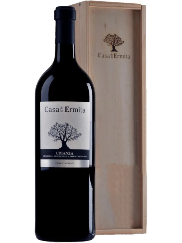 Casa de la Ermita, Tinto Crianza, Jumilla DO, wooden box