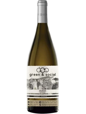 Вино Cuatro Rayas, Green & Social Organic Verdejo, Rueda DO 0.75 л