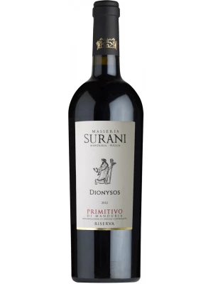 Вино Surani, Dionysos Primitivo di Manduria Riserva DOC 2012, 0.75 л