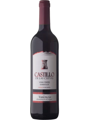 Вино Castillo de Las Cuevas Tinto Semidulce, Valencia DO 0.75 л
